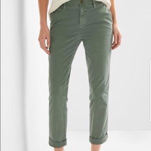 GAP army green khakis